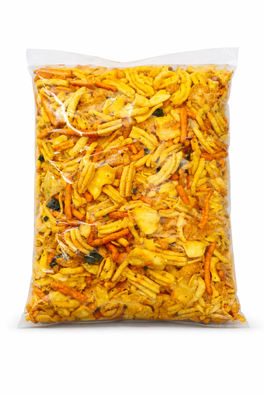 Sri Laxmi Foods Special Medium Spicy Farsan – Low Oil Besan Namkeen