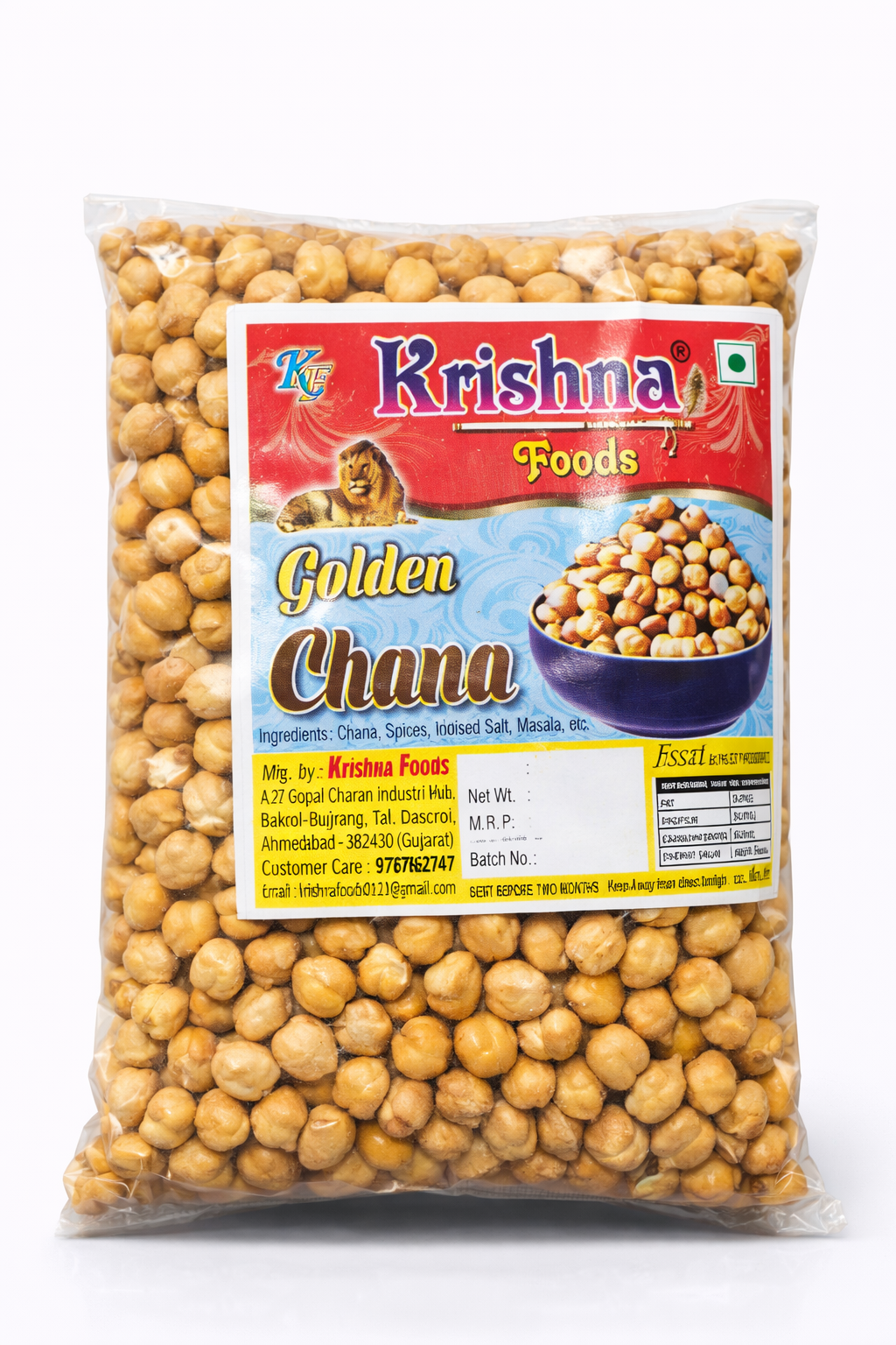 Golden Chana (Chilka Less) – Roasted Chana | Namkeenwala