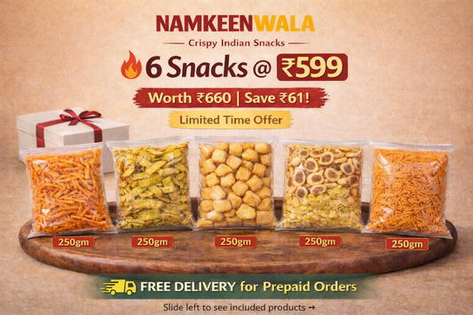 Mini Trial Snack Box – 6 Snacks Combo | Free Delivery on Prepaid