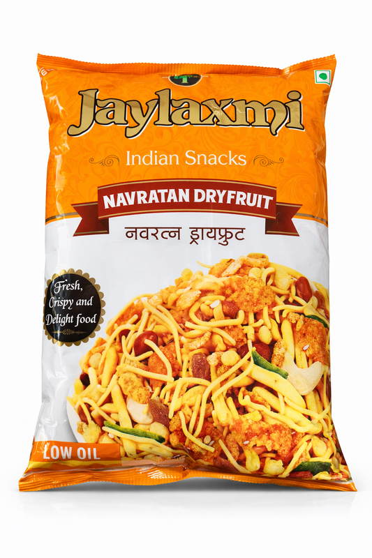 Jay Laxmi Navratan Dryfruit Mix – Low Oil Premium Namkeen