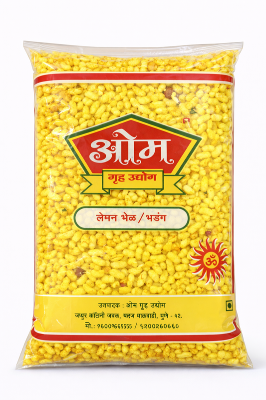 Premium Lemon Bhadang Chiwda – Tangy & Crunchy Namkeen