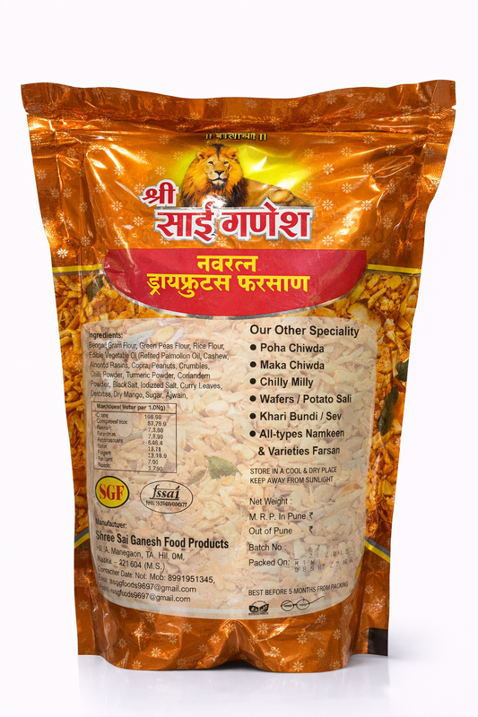 Navratan Dry Fruit Farsan – Premium Mix | Available at Namkeenwala