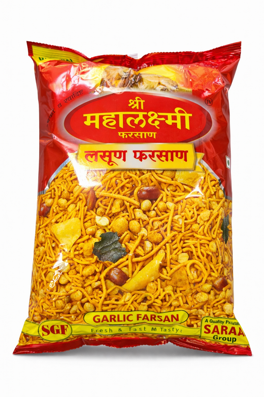 Garlic Farsan (Lasan Farsan) – Spicy Maharashtrian Namkeen