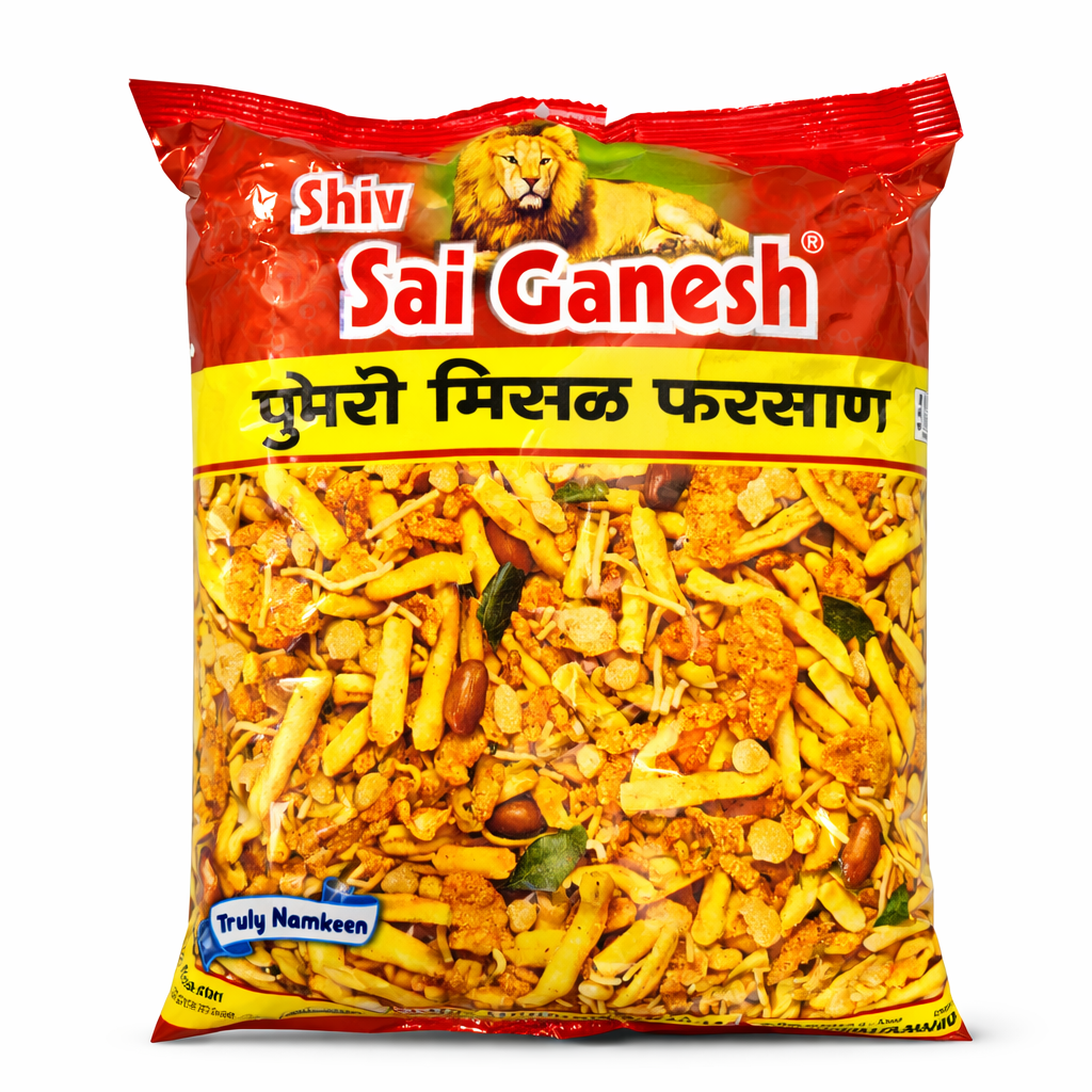 Puneri Misal Farsan – Spicy Crispy Namkeen for Misal Pav